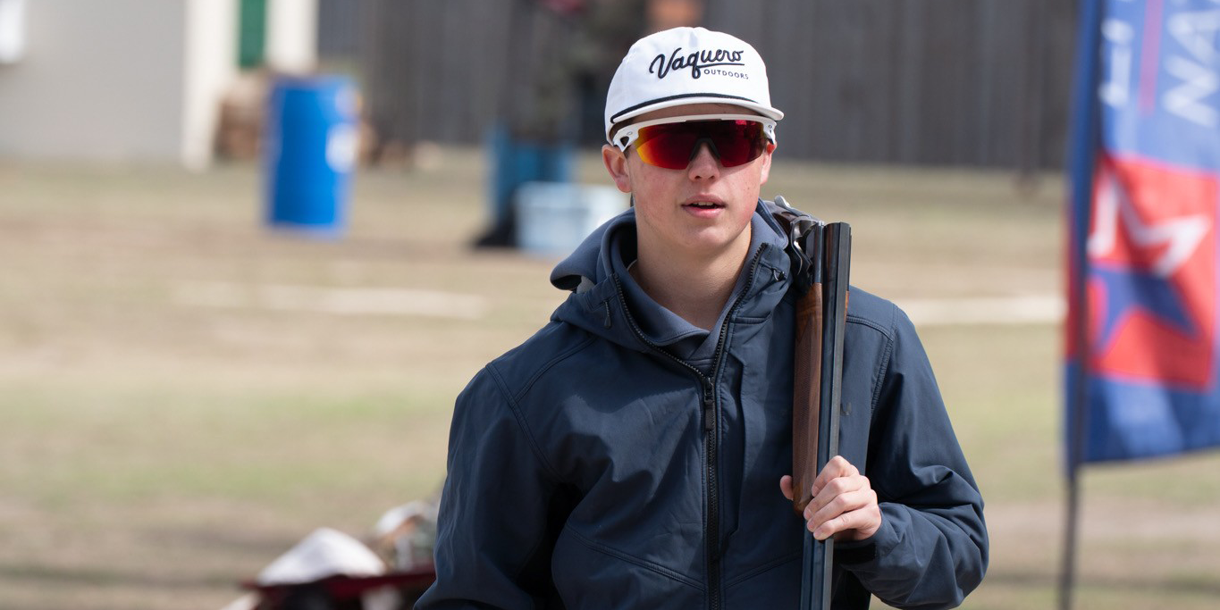 Mason DeLaune – clay shooting- CROP