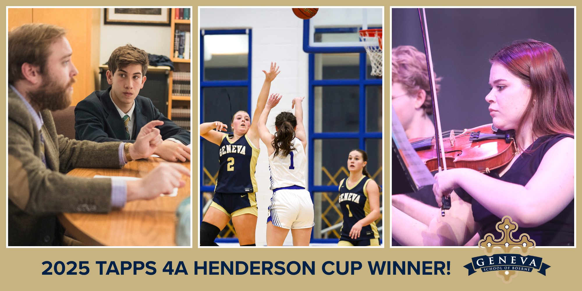 2025 TAPPS 4A HENDERSON CUP WINNER!
