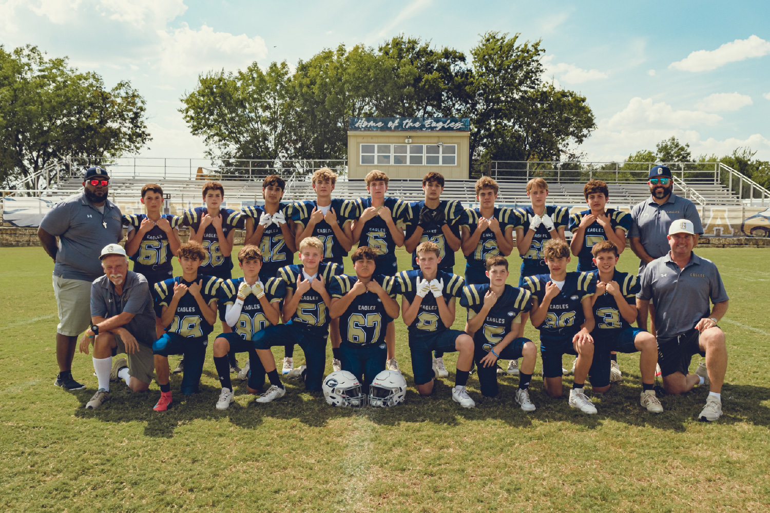 8th Grade Football Team Picture