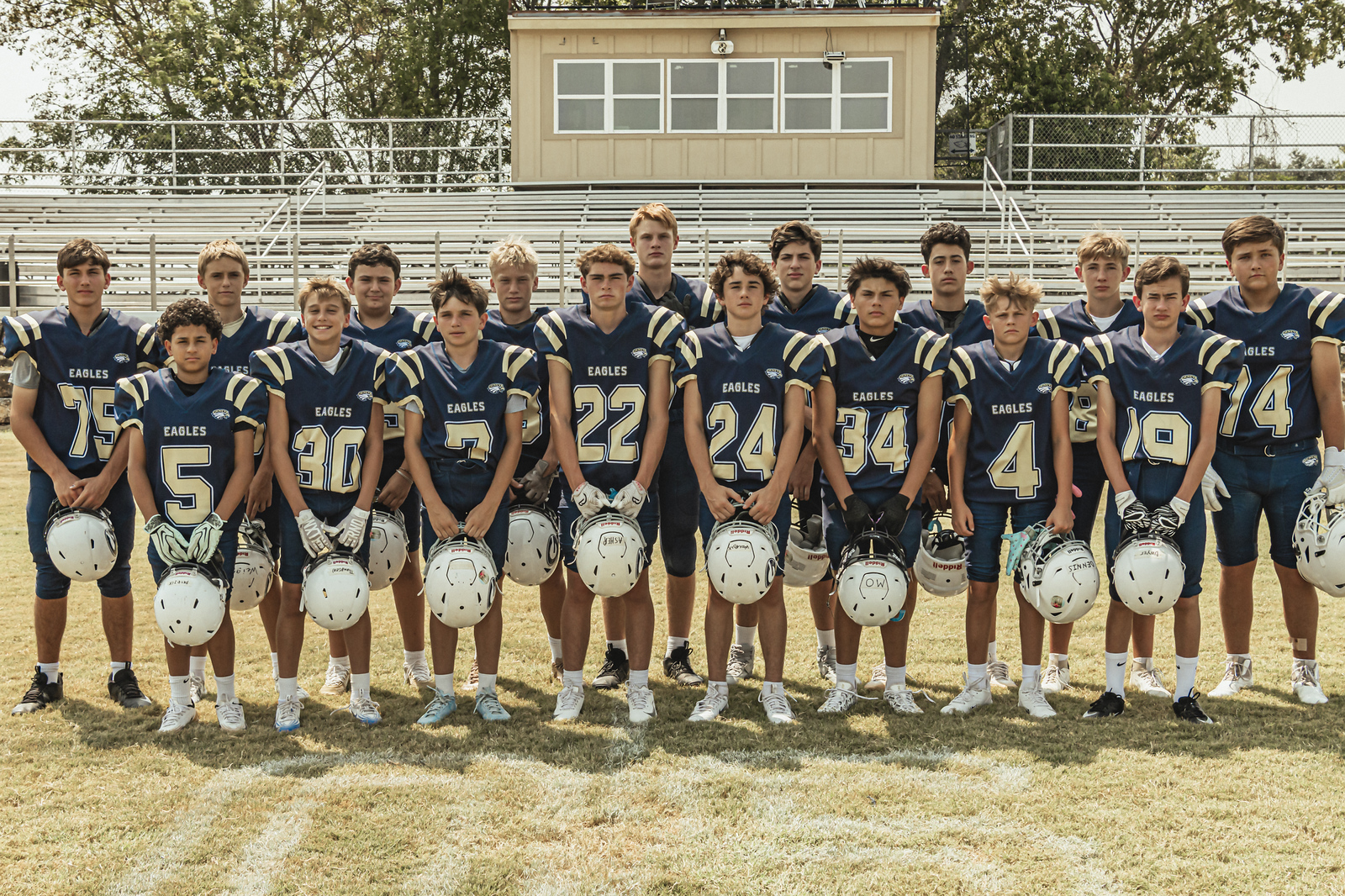 8th Grade Football Team Picture