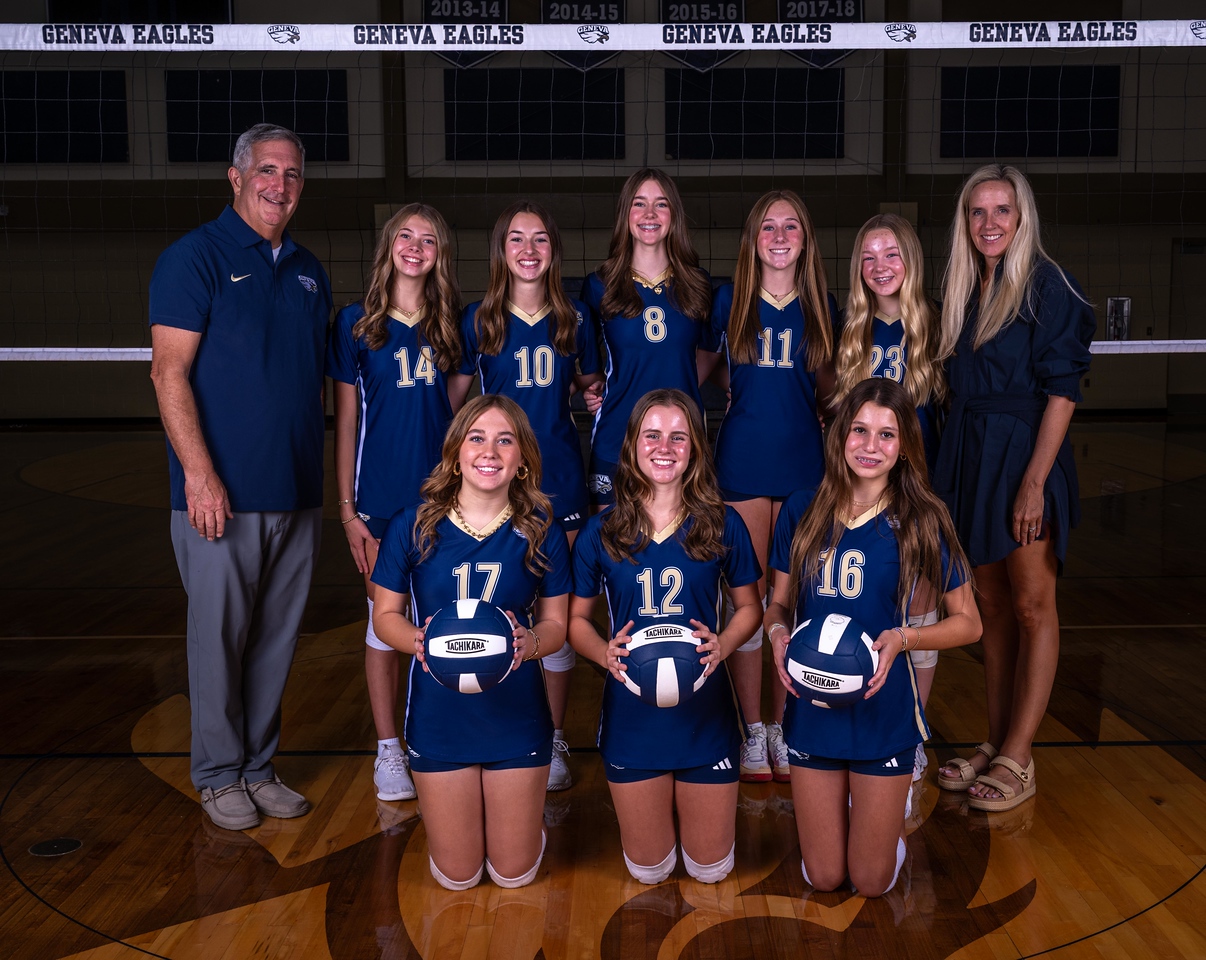 JV Volleyball Gold Team Picture